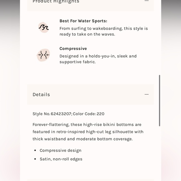 Free People x IT’S NOW COOL Contour High-Waisted Surf Bottoms in Pesto Sz S 97 - Picture 7 of 14